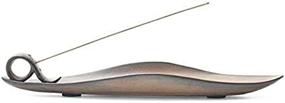 img 2 attached to Djiale Ceramic Incense Burner with Ash Catcher - 9 inch (Shape 9) + Incense Stick Holder