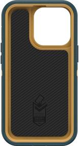 img 3 attached to OtterBox Defender Series SCREENLESS Edition Case For IPhone 13 Pro (ONLY) - Hunter Green