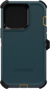 img 1 attached to OtterBox Defender Series SCREENLESS Edition Case For IPhone 13 Pro (ONLY) - Hunter Green