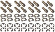 🔒 enhance performance and safety with stage 8 8913a: 1" locking header bolt kit for ford small block engines logo