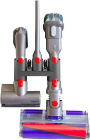 img 3 attached to 🔌 iVict Dock Station Accessory Organizer: Sleek Grey Holder for Dyson V7 V8 V10 V11 Cordless Stick Vacuum Cleaner - 1 Pack