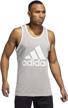 adidas badge sport classic heather men's clothing in active logo
