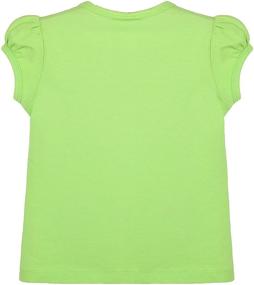 img 1 attached to Lilax Girls Sleeve Cotton T Shirt