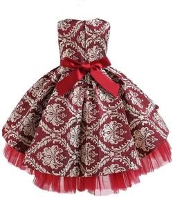 img 3 attached to VEOAY Girls High Low Party Dresses: Perfect Princess Ball Gowns for 1-8 Year-Olds