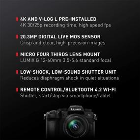 img 3 attached to Panasonic LUMIX G95 Mirrorless Camera: 20.3MP, 5-Axis Dual I.S. 2, 4K Video, V-Log L, Flip-Out Touchscreen