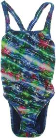 img 1 attached to Speedo Womens Twinkly Performance Swimsuit Sports & Fitness for Water Sports