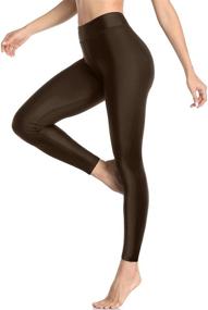 img 2 attached to ATTRACO High-Waisted Women's Swimming Pants: Swim Leggings & Swim Tights