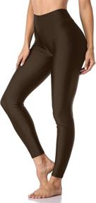 img 4 attached to ATTRACO High-Waisted Women's Swimming Pants: Swim Leggings & Swim Tights