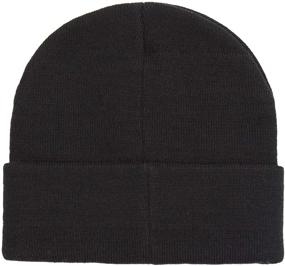 img 1 attached to 🎩 Ink Machine Beanie for Boys - Black, Bendy-Themed Accessory