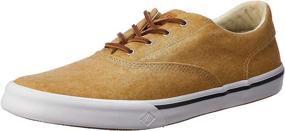 img 4 attached to SPERRY Mens Striper Washed Sneaker Men's Shoes in Fashion Sneakers