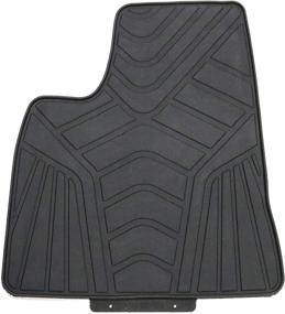 img 3 attached to 🔳 Durable Rubber Floor Mats for 2012+ Tesla Model S - Enhanced Protection & Style