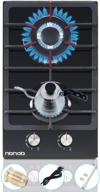 cooktop tempered electric thermocouple protection logo