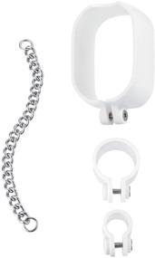 img 3 attached to 🔒 Wasserstein Anti-Theft Security Chain - Enhanced Protection for Arlo Pro and Arlo Pro 2 Cameras | 1-Pack, White | Not for Arlo Ultra & Arlo Pro 3