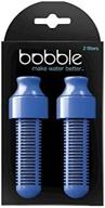 bobble water bottle filters periwinkle logo