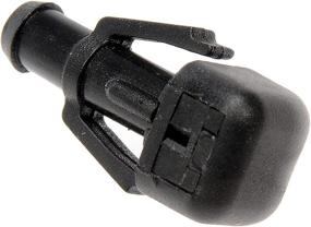 img 1 attached to Dorman 58131 Windshield Washer Nozzle: A Black Matte Solution for Select Models