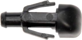 img 2 attached to Dorman 58131 Windshield Washer Nozzle: A Black Matte Solution for Select Models