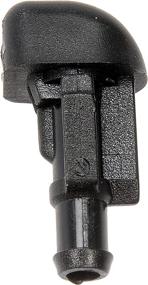 img 3 attached to Dorman 58131 Windshield Washer Nozzle: A Black Matte Solution for Select Models