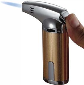 img 1 attached to Visol Products Fiamma Culinary Torch: Stylish Gold and Chrome Design!