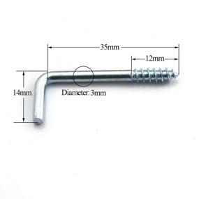 img 3 attached to LQ Industrial Square Shoulder M3 2 3X7X30: Premium Quality Fastening Solution for Precision Work