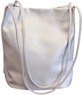 кожаные сумки для женщин: дизайн ведра с плечевым ремнем - идеальные сумки и кошельки для модных хобо-сумок. логотип
