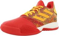 introducing the adidas millennium basketball scarlet metallic men's shoes: boost your athletic performance! logo