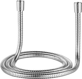 img 4 attached to 🚿 Singing Rain - 59" Kink-Free Flexible Stainless Steel Shower Hose: Perfect Replacement for Handheld Showerhead Hose