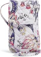 stylish and practical: vera bradley cotton carson cellphone crossbody purse logo