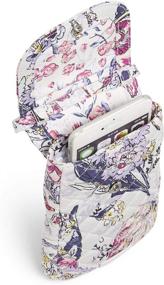 img 3 attached to Stylish and Practical: Vera Bradley Cotton Carson Cellphone Crossbody Purse