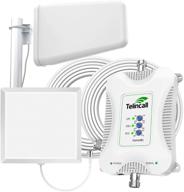 📶 5,000 sq. ft cell phone signal booster - all carriers (at&amp;t, t-mobile, us cellular, sprint, verizon) - boosts band 12/17/2/5/25 gsm 2g/3g/4g lte 700/850/1900mhz - antenna kit included logo