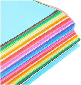 img 3 attached to 🎨 Spectra Deluxe Bleeding Art Tissue - 20 Assorted Colors - 20x30 - Pack of 20 Sheets