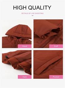 img 1 attached to Dokotoo Oversized Windbreaker Drawstring Outerwear Women's Clothing and Coats, Jackets & Vests
