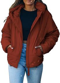 img 4 attached to Dokotoo Oversized Windbreaker Drawstring Outerwear Women's Clothing and Coats, Jackets & Vests