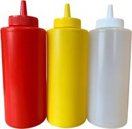 🍅 plastic squeeze condiments for food service: ketchup and mustard equipment & supplies logo