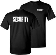 goozler security silkscreen front t shirt logo