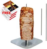 juselove trompo para tacos al pastor - the ultimate vertical skewer for grill masters! (upgraded with 3 spikes, 3 delicious recipes included) logo