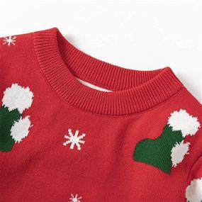 img 1 attached to 🎅 Christmas Santa Boys' Sweater - LittleSpring Little Sweater for Boys in Sweaters