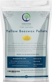 img 4 attached to 🐝 Organic Yellow Beeswax Pellets: Versatile and Pure - Ideal for Lip Balm, Skin Care, Candle Making, Soap Making, Food Wraps and Beyond - 1 lb. Cosmetic Grade, No Dyes or Fillers