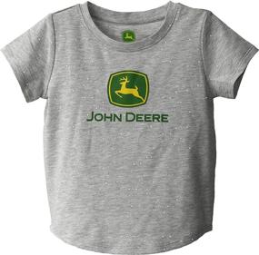 img 2 attached to John Deere Toddler Sparkle Heather Girls' Clothing