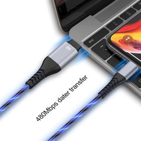 img 1 attached to ⚡️ Oliomp Certified Lightning 3FT Lighted Charging Cable: Enhance Your Charging Experience!