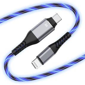 img 4 attached to ⚡️ Oliomp Certified Lightning 3FT Lighted Charging Cable: Enhance Your Charging Experience!