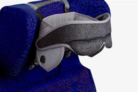 img 4 attached to 🌟 Ultimate Comfort On-the-Go: NapUp Fly Plus 360° Support Travel Pillow with Speakers and Eye Mask (Fly Plus Grey)