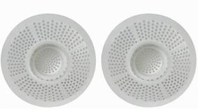 img 4 attached to Evriholder Hairstopper 2pk: Ultimate Drain Protection for Bathtubs & Showers (Pack of 2)