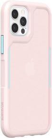 img 2 attached to 📱 Survivor Endurance Case for iPhone 12 & iPhone 12 Pro - Ultra-Slim Drop Protection up to 14 Feet - Cloud Pink/Sky Blue (GIP-056-PBL)