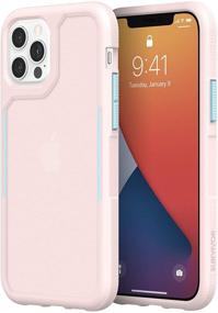 img 4 attached to 📱 Survivor Endurance Case for iPhone 12 & iPhone 12 Pro - Ultra-Slim Drop Protection up to 14 Feet - Cloud Pink/Sky Blue (GIP-056-PBL)