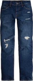 img 4 attached to 👖 Stay Stylish and Comfortable with Levis Regular Taper Performance Jeans for Boys' Clothing