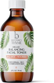 img 4 attached to Organic Balancing Witch Hazel Facial Toner by Brittanie's Thyme: 4 oz, Peppermint & Sweet Orange Oils for a Relieved and Calm Complexion