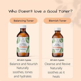 img 1 attached to Organic Balancing Witch Hazel Facial Toner by Brittanie's Thyme: 4 oz, Peppermint & Sweet Orange Oils for a Relieved and Calm Complexion