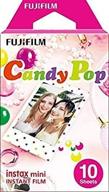 fujifilm instax mini candy pop instant film (pack of 10 color prints) [international version] logo