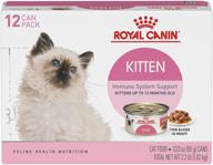 🐱 optimized royal canin thin slices in gravy wet kitten food for feline health nutrition logo