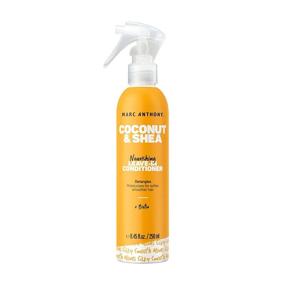 img 4 attached to 🥥 Marc Anthony Coconut Shea Butter LeaveIn Conditioner Spray Can, 8.4 Fl Oz - 100% Extra Virgin Oil